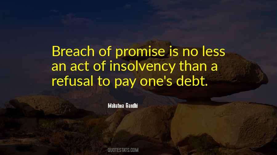 Quotes About The Insolvency #795008