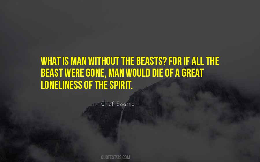 Beast Man Quotes #10256