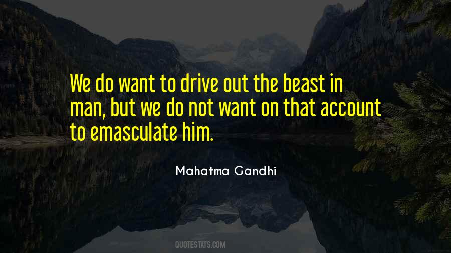Beast Man Quotes #1746180