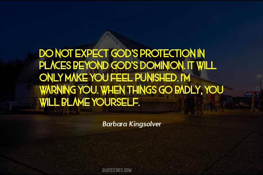 Protection God Quotes #1486878