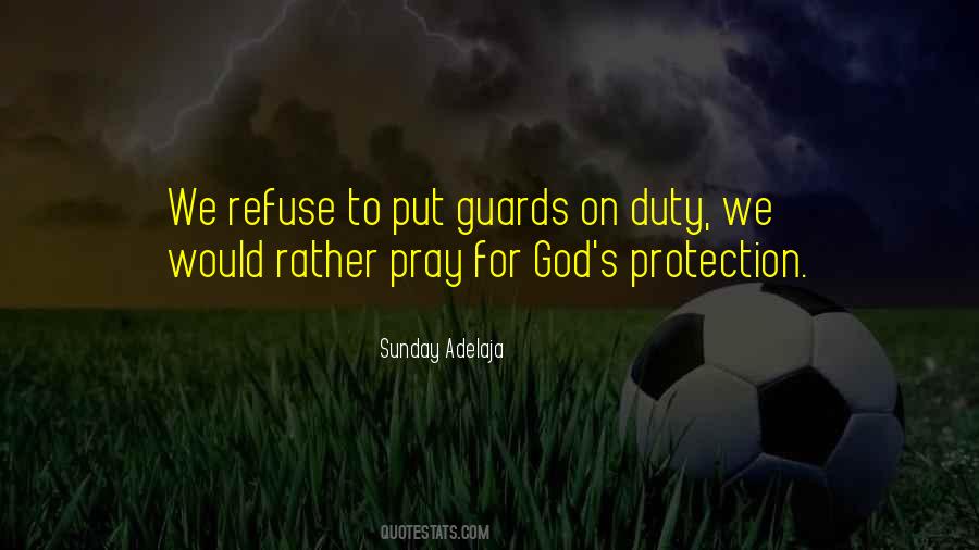 Protection God Quotes #1796312