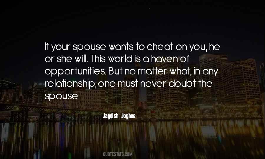 Doubt Love Quotes #224397