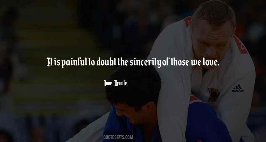 Doubt Love Quotes #294033