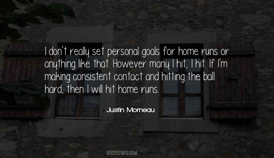 Home Goals Quotes #1635996