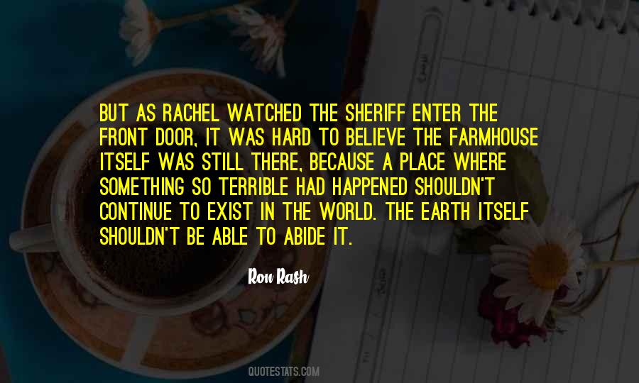 While The World Watched Quotes #1261984