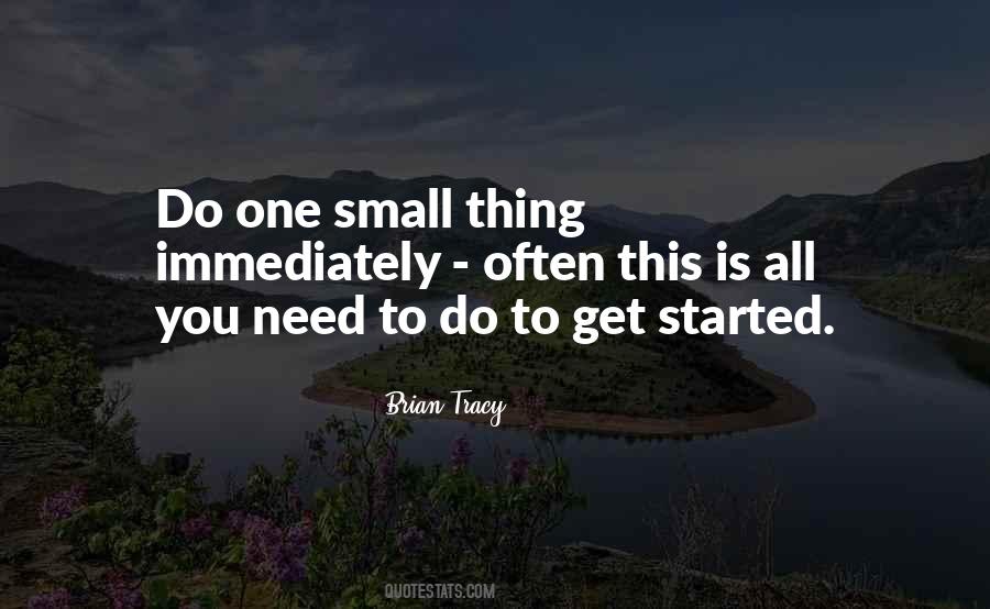 One Small Quotes #1642077