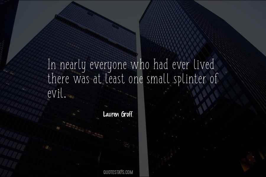 One Small Quotes #1794345