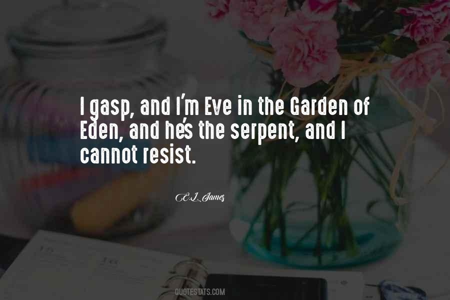 Garden Eden Quotes #1400813