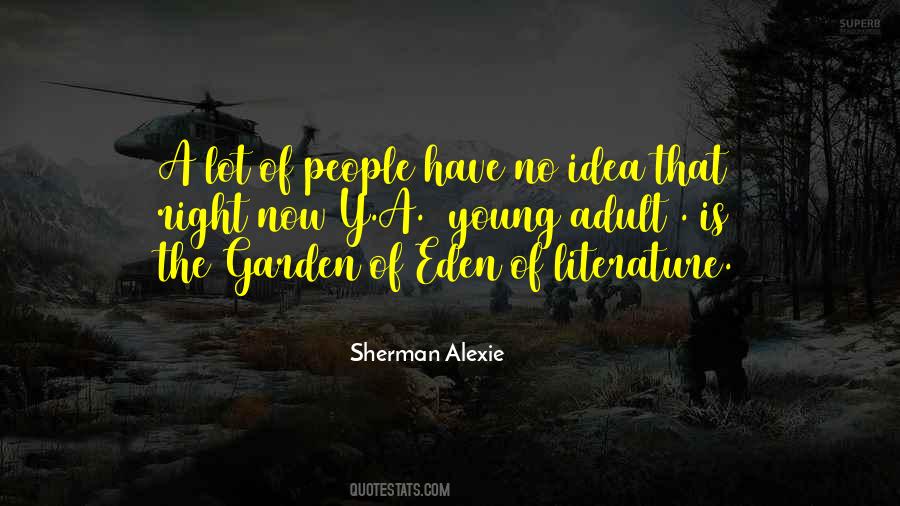 Garden Eden Quotes #313968