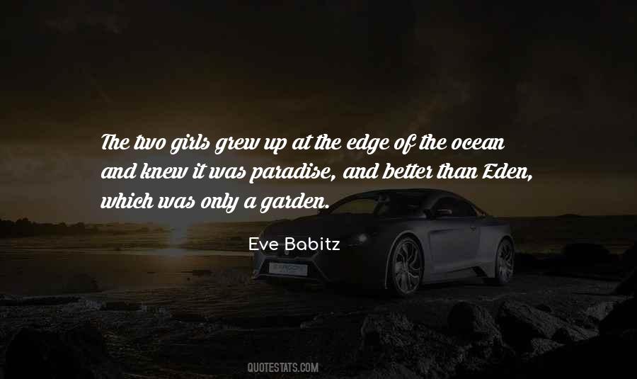 Garden Eden Quotes #438641