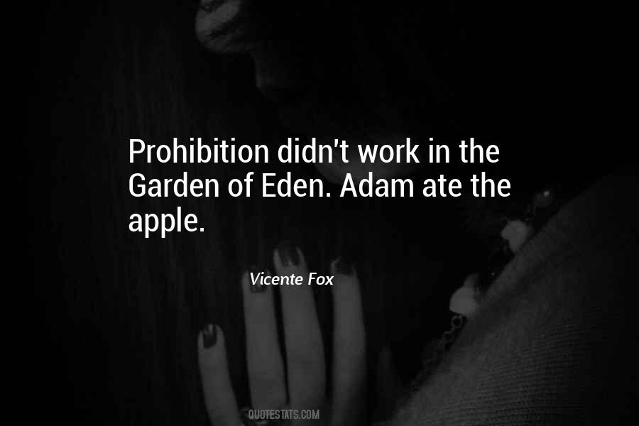 Garden Eden Quotes #469593