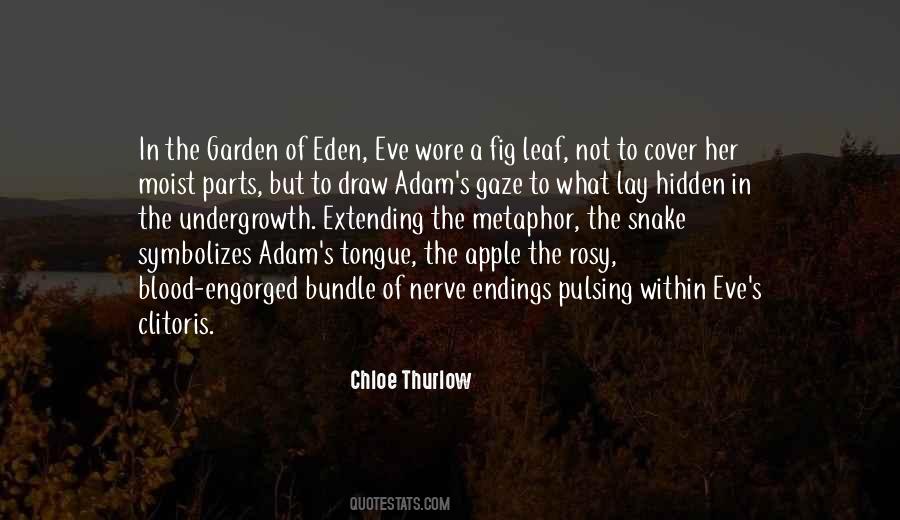 Garden Eden Quotes #522733
