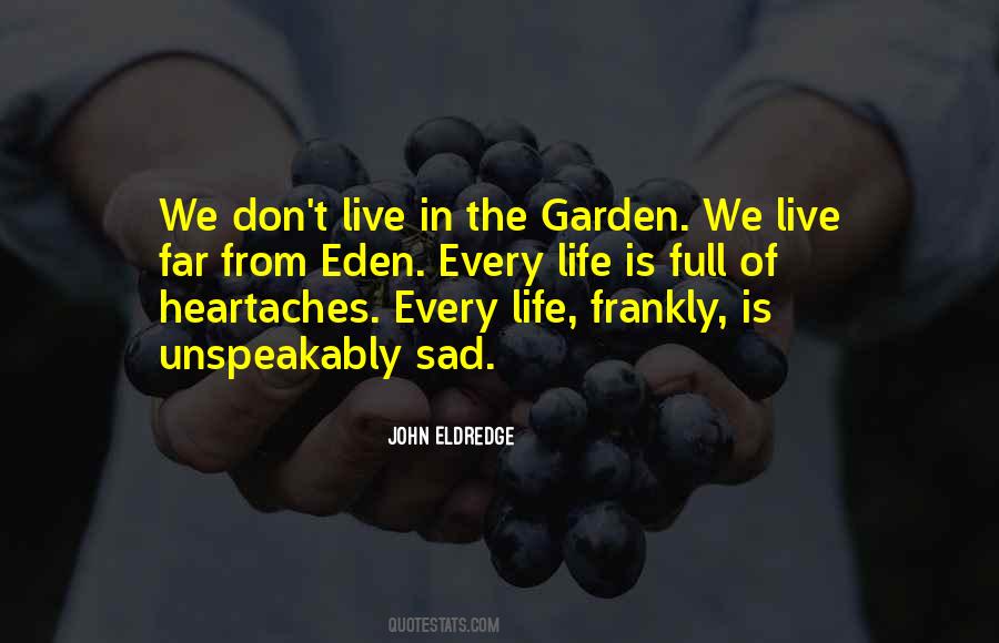 Garden Eden Quotes #689374