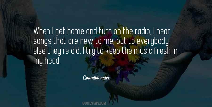 Music Home Quotes #291504