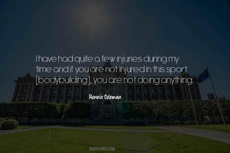 Sport Time Quotes #1707861