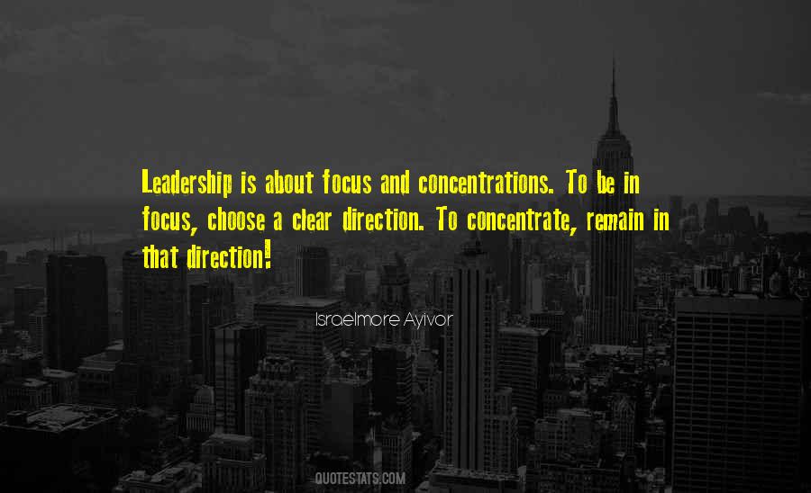 Leadership Direction Quotes #795978