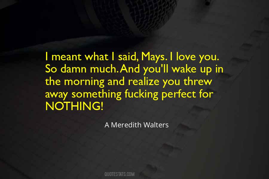 I Love You So Damn Much Quotes #867994