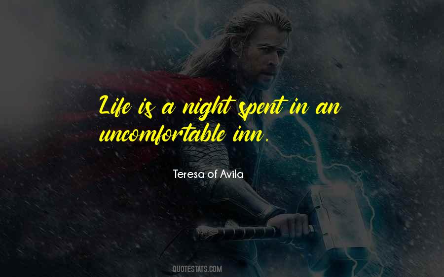Uncomfortable Life Quotes #1771142