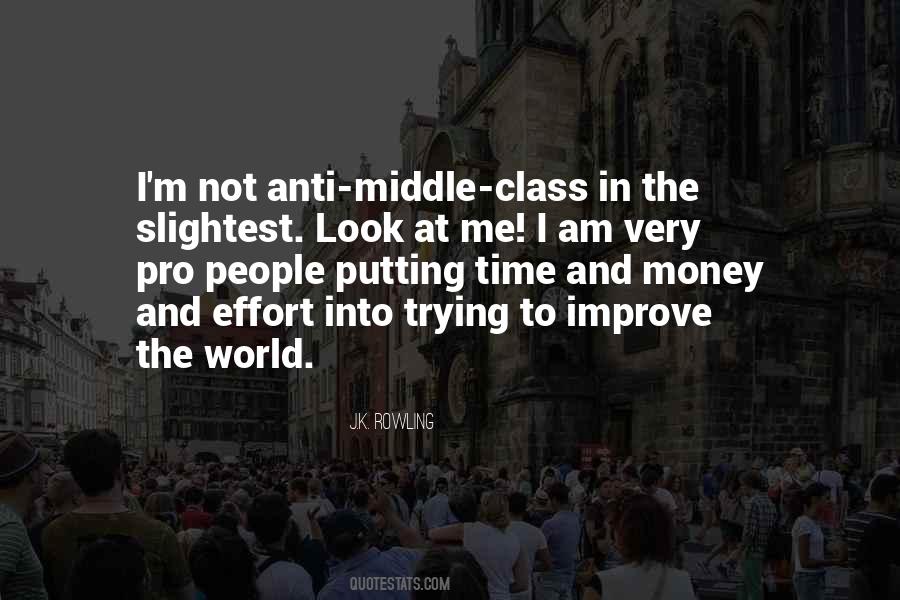 Middle Class Money Quotes #705295