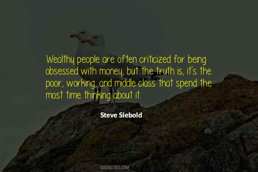 Middle Class Money Quotes #80970