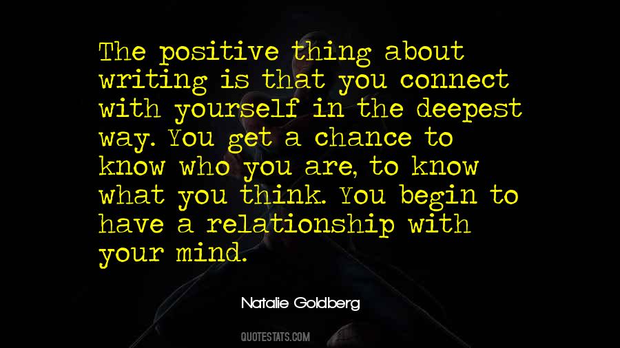 The Relationship You Have With Yourself Quotes #578243