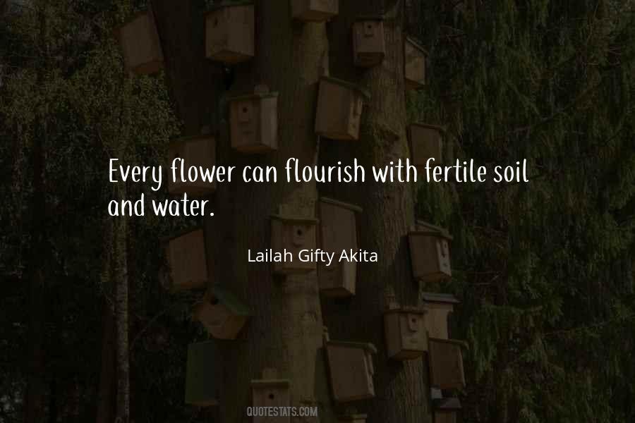 Flower Water Quotes #1152015