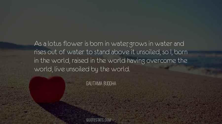 Flower Water Quotes #1275803