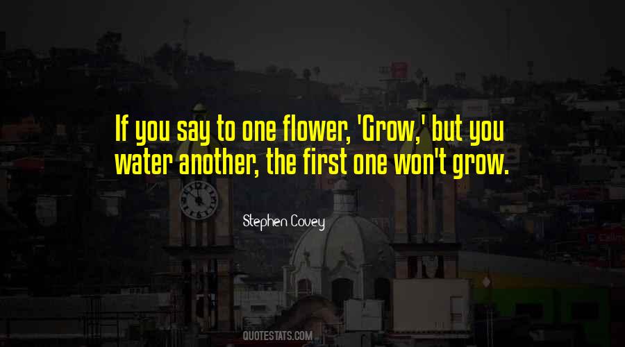 Flower Water Quotes #1641948