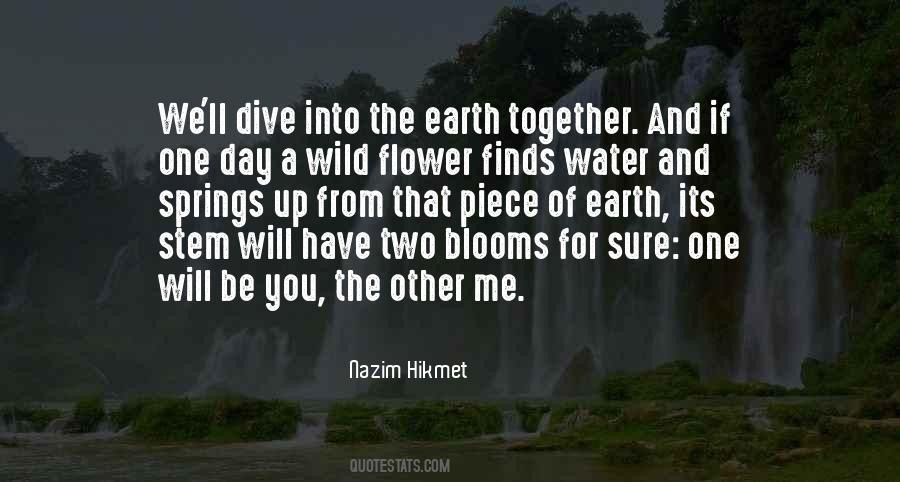 Flower Water Quotes #1685829