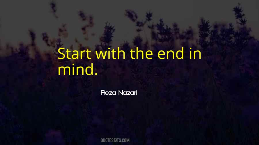 End In Mind Quotes #1751585