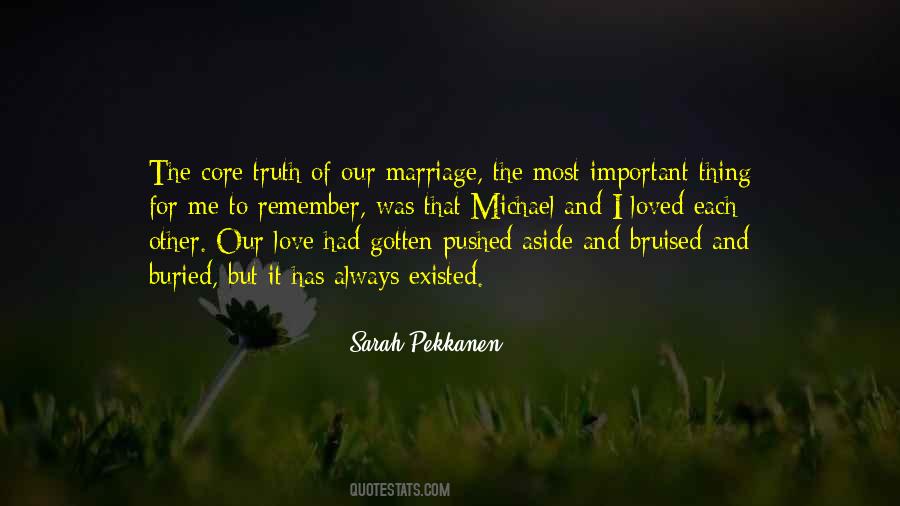 Marriage Truth Quotes #1774360