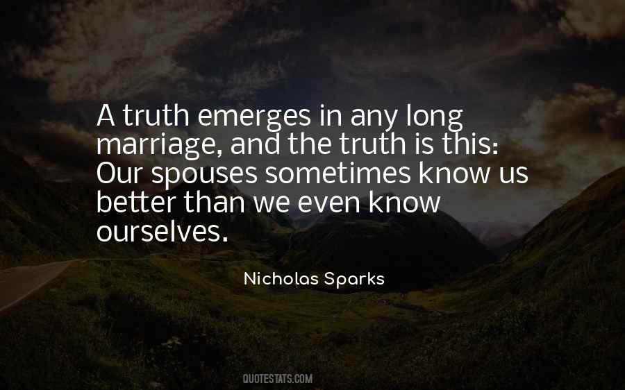 Marriage Truth Quotes #229389