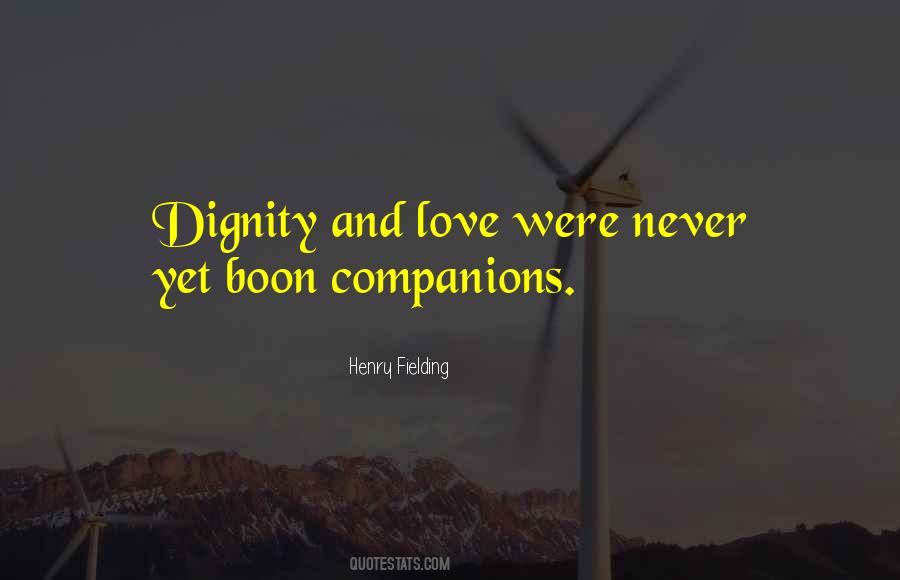 Dignity Love Quotes #1273129