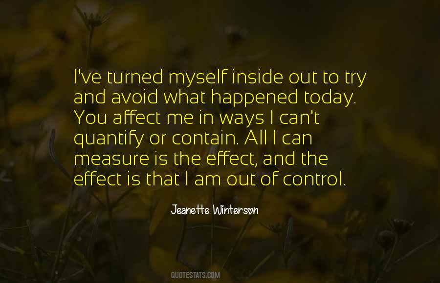 You Affect Me Quotes #1084734