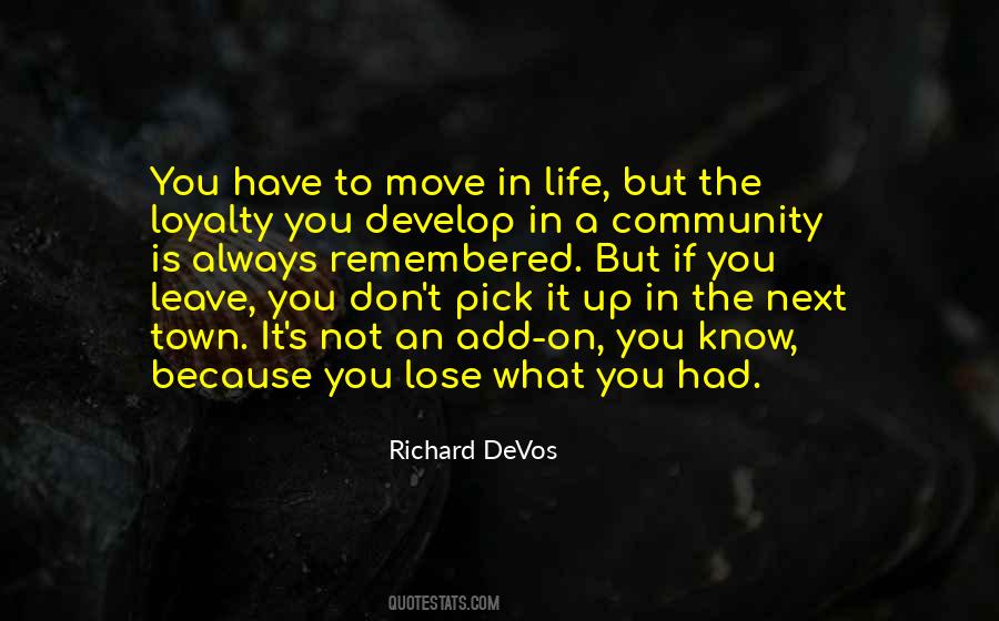 Quotes About Have To Move #429722