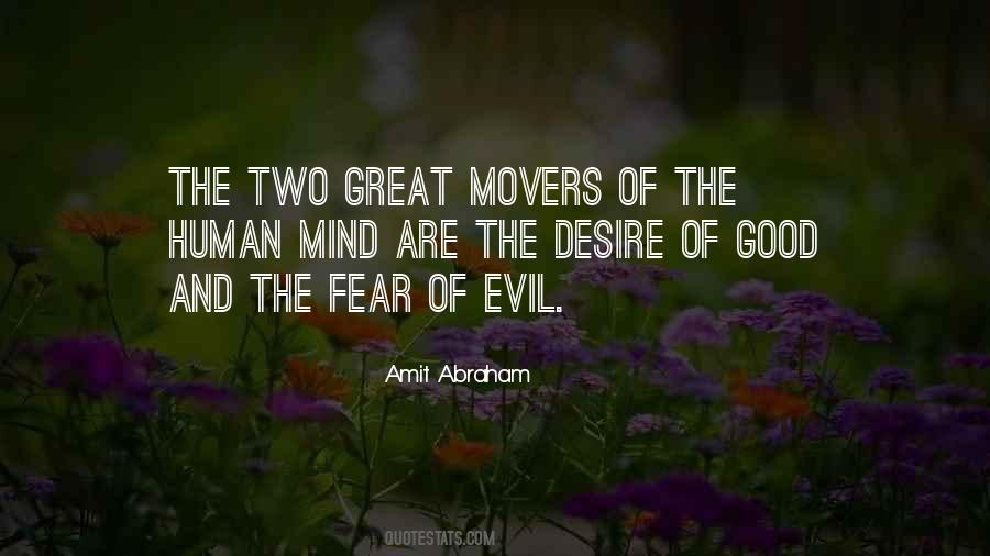 Fear And Desire Quotes #12830