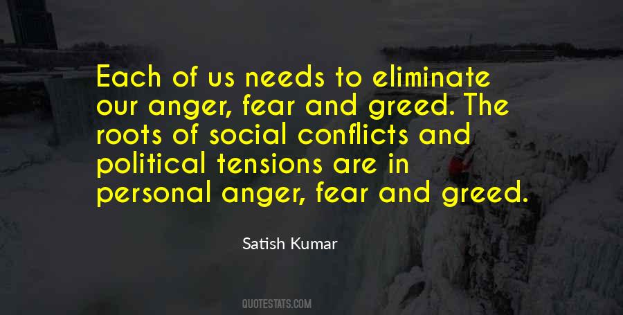 Fear And Greed Quotes #1640634