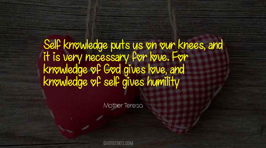 Love And Knowledge Quotes #1655723