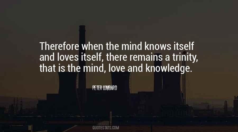 Love And Knowledge Quotes #51690