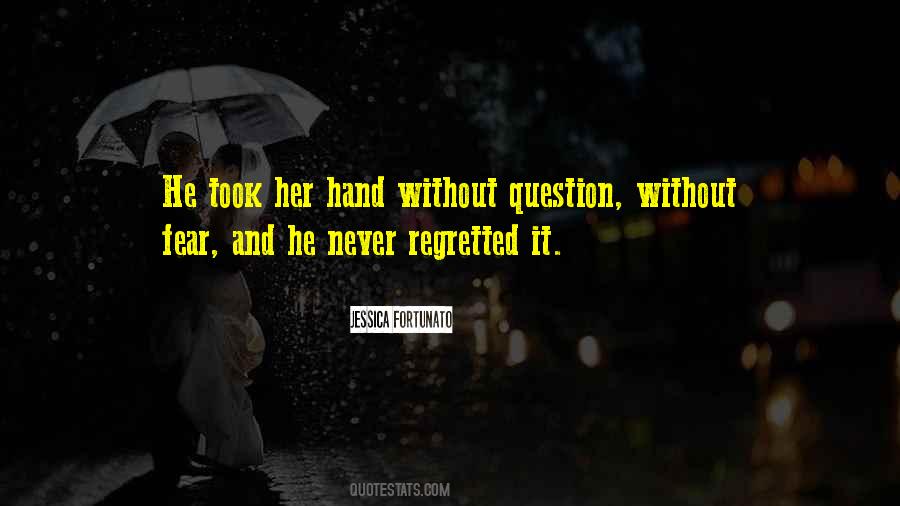 Fear And Regret Quotes #289923 Fear And Regret Quotes #289923