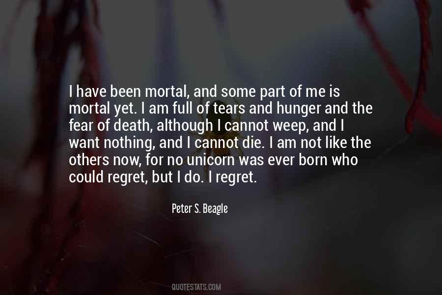 Fear And Regret Quotes #669384