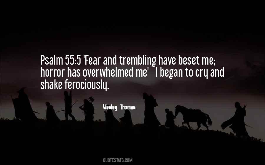 Fear And Trembling Quotes #1635967