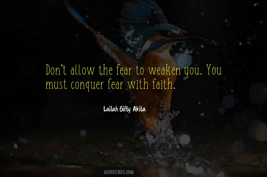 Fear Christian Quotes #1219571