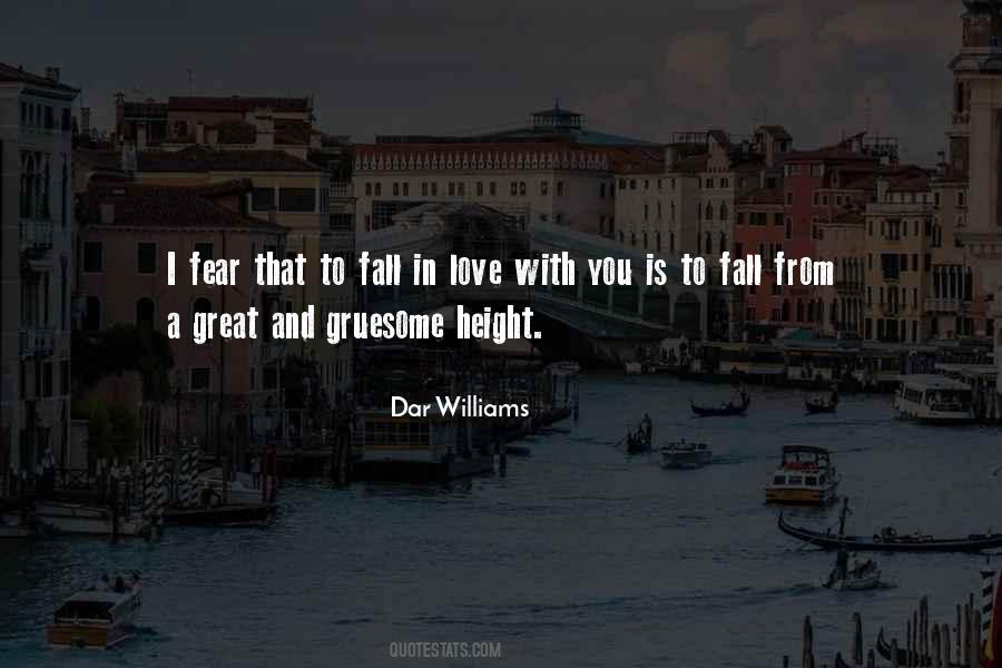 Fear Falling In Love Quotes #239697