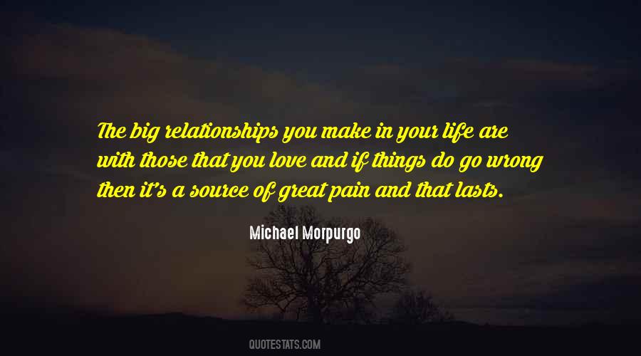Quotes About Pain In Life And Love #13761
