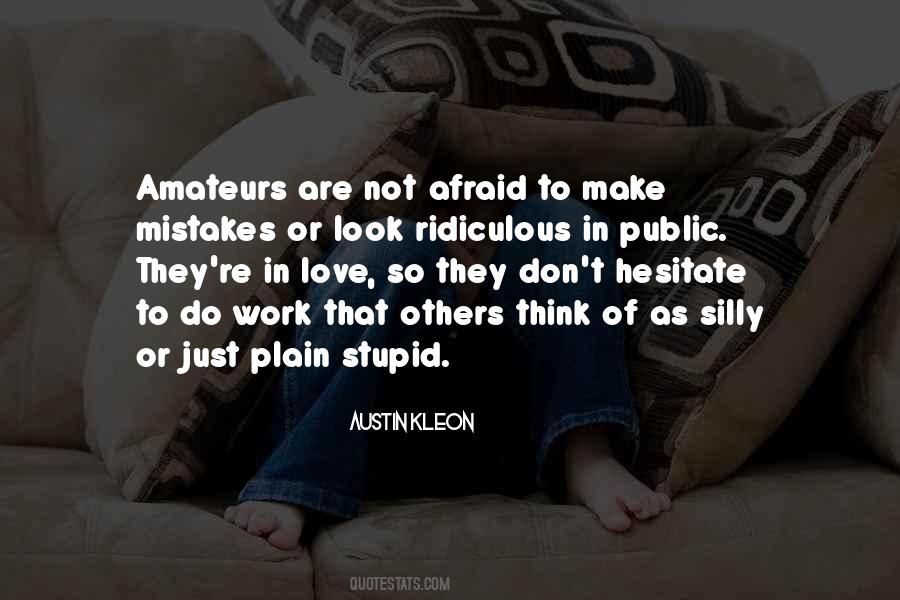 Fear In Love Quotes #109540