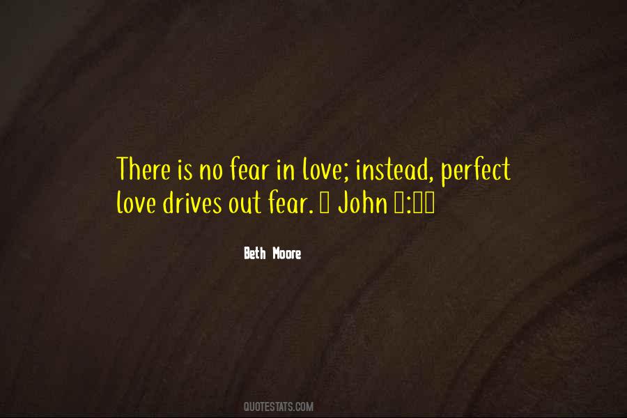 Fear In Love Quotes #1784887