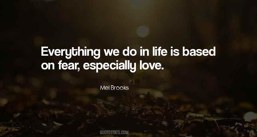 Fear In Love Quotes #85100