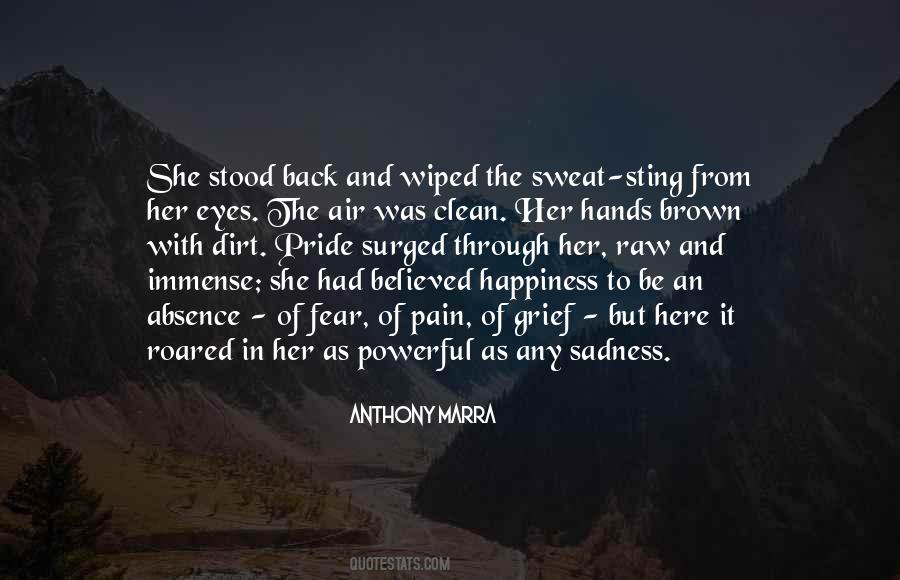 Fear In The Eyes Quotes #865206