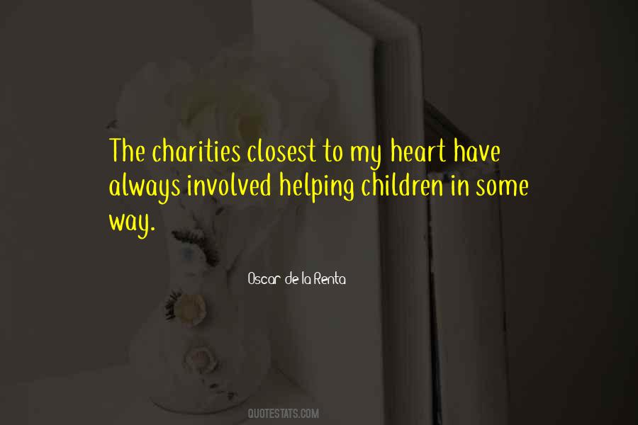 Quotes About Helping Children #269799